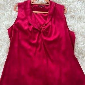 Elie Tahari silk top, size XL